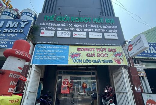 ĐỊA CHỈ MUA ROBOT HÚT BỤI CHÍNH HÃNG UY TÍN TẠI BÌNH DƯƠNG