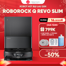 Robot hút bụi Roborock Q Revo Slim – Bảo hành chính hãng 24 Tháng