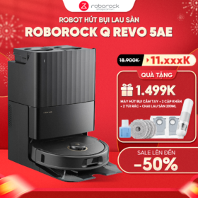 Robot Hút Bụi Lau Nhà Roborock Q Revo 5AE – Bản Quốc Tế