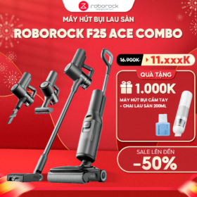 Máy hút bụi lau sàn Roborock F25 ACE Combo – Hàng Chính Hãng – Bảo hành  24 Tháng