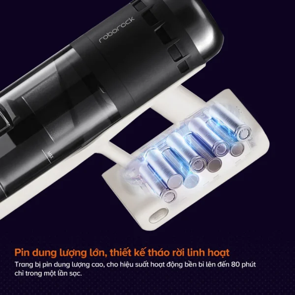 Máy hút bụi lau sàn Roborock H60 Hub Pro – Hàng Chính Hãng – Bảo hành  24 Tháng