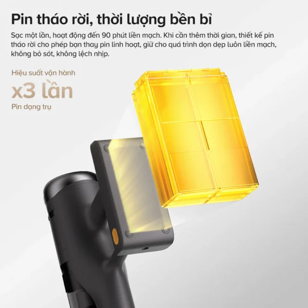 Máy hút bụi lau sàn Roborock H60 Ultra – Hàng Chính Hãng – Bảo hành  24 Tháng