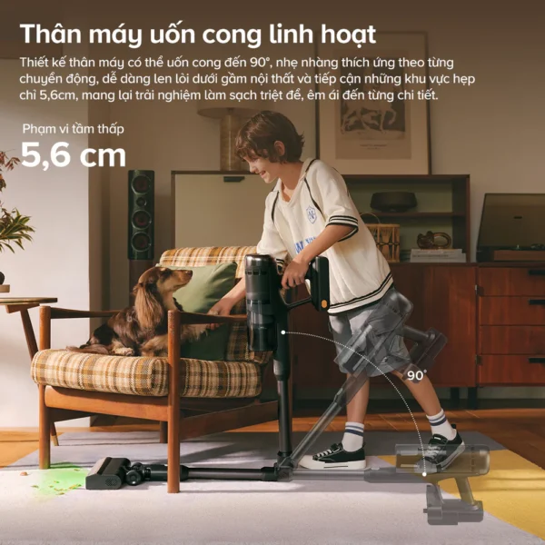 Máy hút bụi lau sàn Roborock H60 Ultra – Hàng Chính Hãng – Bảo hành  24 Tháng