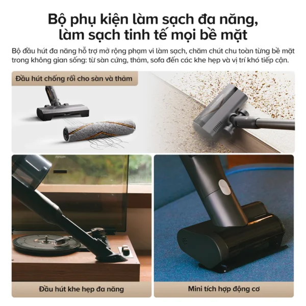 Máy hút bụi lau sàn Roborock H60 Ultra – Hàng Chính Hãng – Bảo hành  24 Tháng