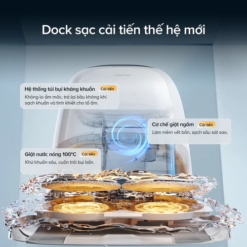 Robot hút bụi Roborock Qrevo Curv 2 Pro – Bảo hành chính hãng 24 Tháng