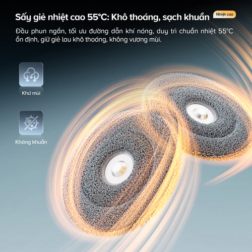 Robot hút bụi Roborock Qrevo Curv 2 Pro – Bảo hành chính hãng 24 Tháng