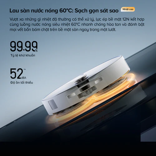 Robot hút bụi Roborock Qrevo Curv 2 Pro – Bảo hành chính hãng 24 Tháng