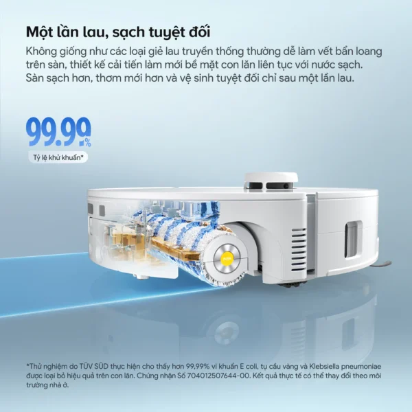 Robot hút bụi Roborock Qrevo Curv 2 Flow – Bảo hành chính hãng 24 Tháng