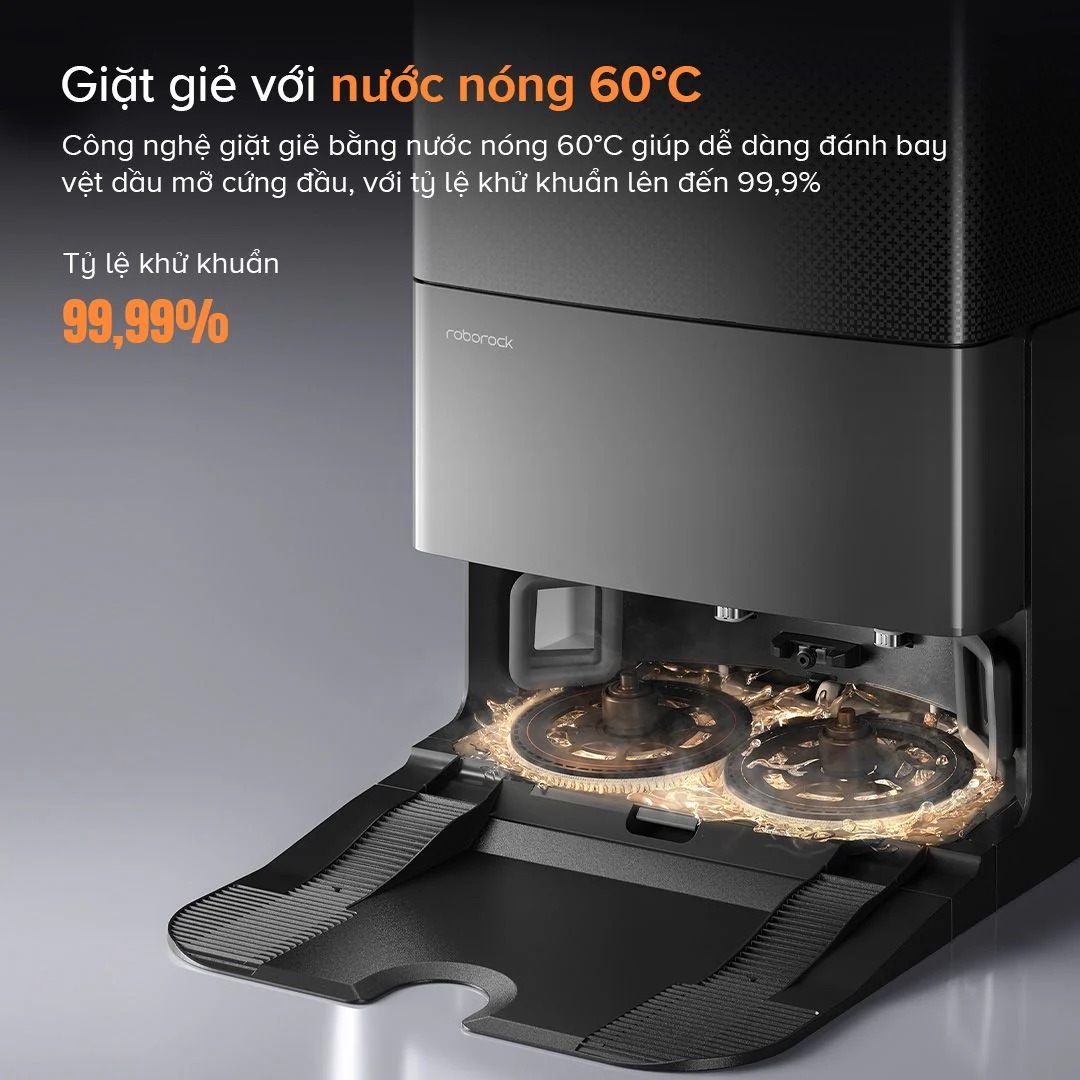 Robot hút bụi Roborock Q Revo Slim – Bảo hành chính hãng 24 Tháng