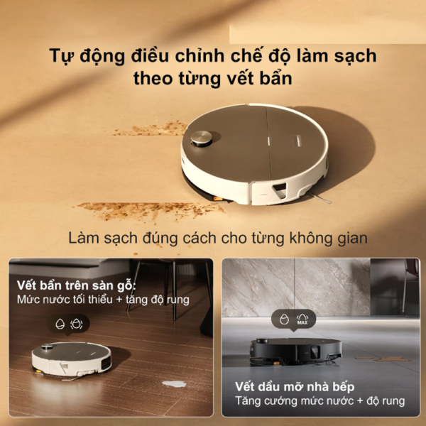 Robot hút bụi Roborock Saros 20 Sonic – Bảo hành chính hãng 24 Tháng