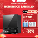 Robot hút bụi Roborock Saros 20 – Bảo hành chính hãng 24 Tháng