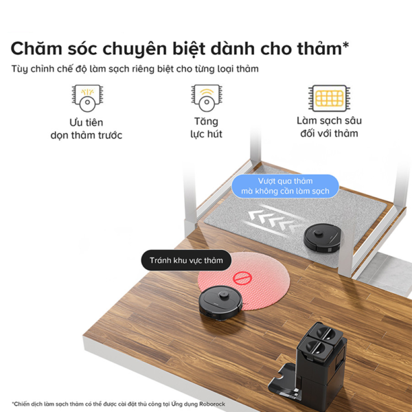 Robot hút bụi Roborock Qrevo S Pro – Bảo hành chính hãng 24 Tháng
