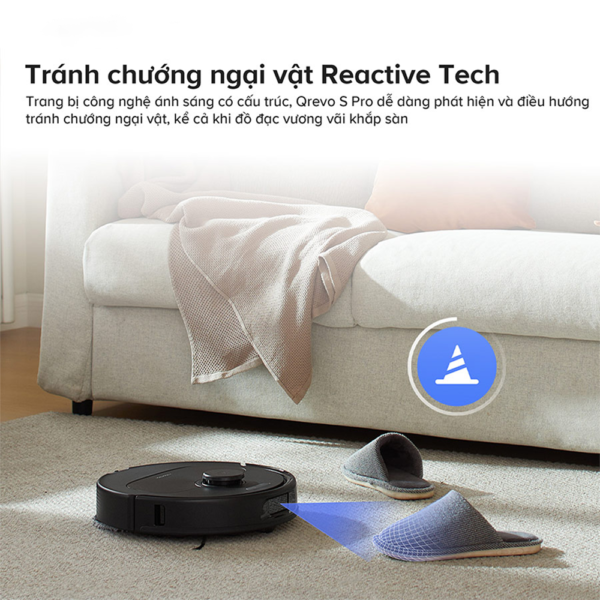 Robot hút bụi Roborock Qrevo S Pro – Bảo hành chính hãng 24 Tháng