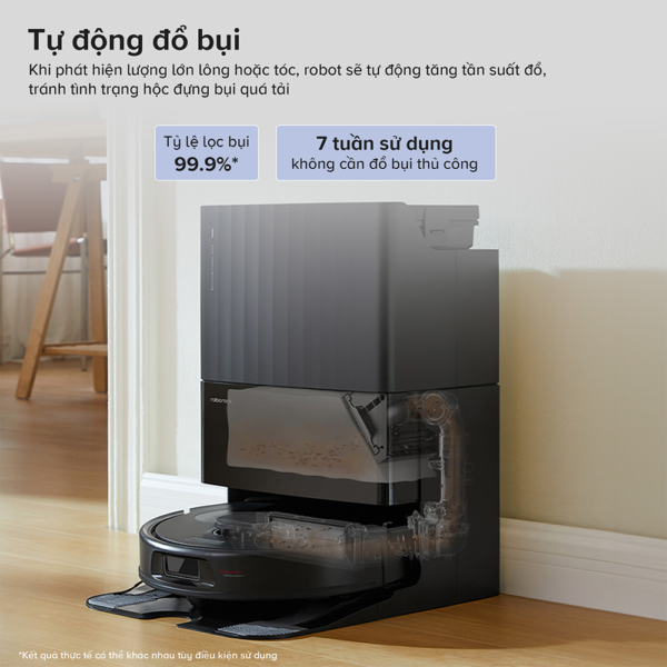 Robot hút bụi Roborock Qrevo S Pro – Bảo hành chính hãng 24 Tháng