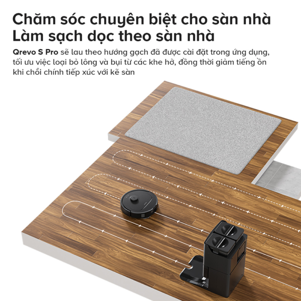 Robot hút bụi Roborock Qrevo S Pro – Bảo hành chính hãng 24 Tháng
