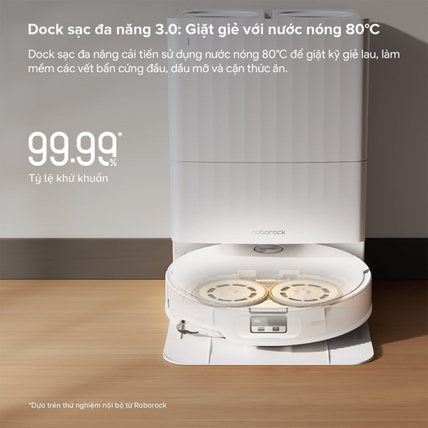 Robot hút bụi Roborock Qrevo Edge 2 – Bảo hành chính hãng 24 Tháng