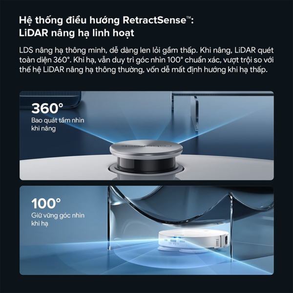 Robot hút bụi Roborock Qrevo Edge 2 – Bảo hành chính hãng 24 Tháng