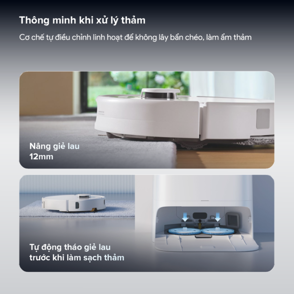 Robot Hút Bụi Lau Nhà Roborock Qrevo 2 Pro – Bảo hành chính hãng 24 Tháng