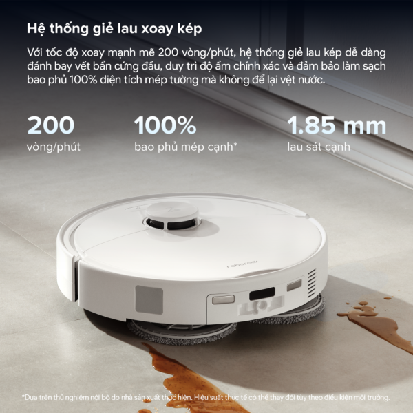 Robot Hút Bụi Lau Nhà Roborock Qrevo 2 Pro – Bảo hành chính hãng 24 Tháng