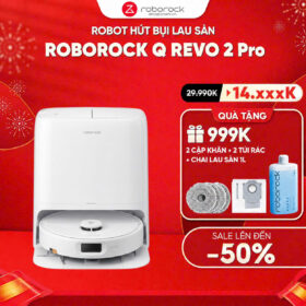 Robot Hút Bụi Lau Nhà Roborock Qrevo 2 Pro – Bảo hành chính hãng 24 Tháng