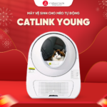 Máy Dọn Phân Cho Mèo Tự động CATLINK Young | Khử mùi hiệu quả – Cảm biến an toàn – Ngăn chứa lớn – Bảo Hành 12 Tháng