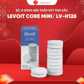 Bộ 12 bông nén thấm hút tinh dầu Aroma Levoit | Sử dụng máy Core mini & LV-H128