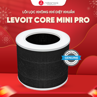 Lõi Lọc Thay Thế Diệt Khuẩn Cho Máy Lọc Levoit Core Mini Pro | Bộ Lọc HEPA 3 Lớp | Hàng Chính Hãng