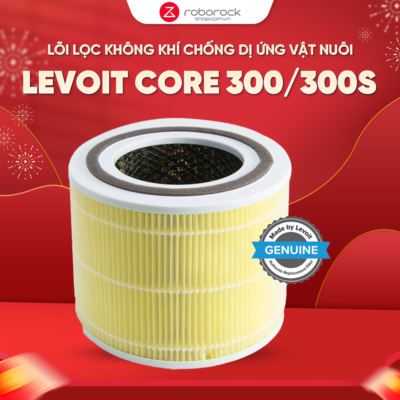 Lõi Lọc Không Khí Chính Hãng Chống Dị Ứng Vật Nuôi Cho Máy Lọc Không Khí Levoit Core 300/300S | Lọc Bụi Mịn – Khử Mùi