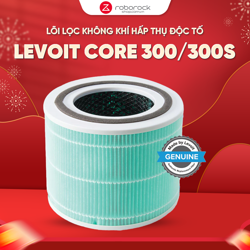 Lõi Lọc Không Khí Chính Hãng Hấp Thụ Độc Tố Cho Máy Lọc Không Khí Levoit Core 300/300S | Lọc Bụi Mịn – Khử Mùi