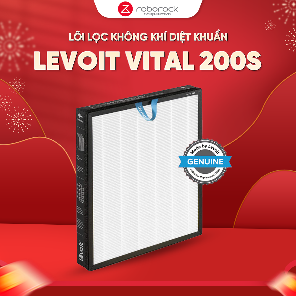 Lõi Lọc Không Khí Chính Hãng Cho Máy Lọc Không Khí Levoit Vital 200S | Lõi HEPA Lọc Bụi Mịn – Khử Mùi Thú Cưng Hiệu Quả