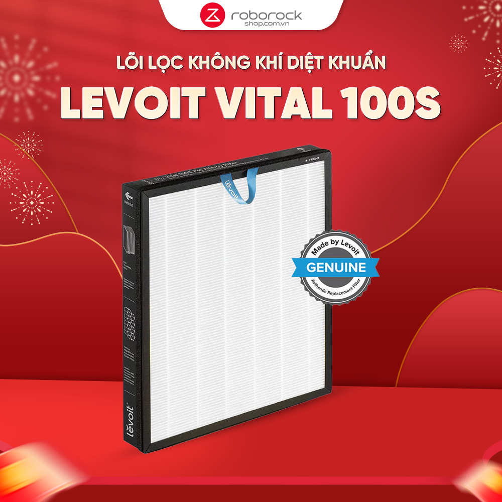 Lõi Lọc Không Khí Chính Hãng Cho Máy Lọc Không Khí Levoit Vital 100S | Lõi HEPA Lọc Bụi Mịn – Khử Mùi Thú Cưng Hiệu Quả