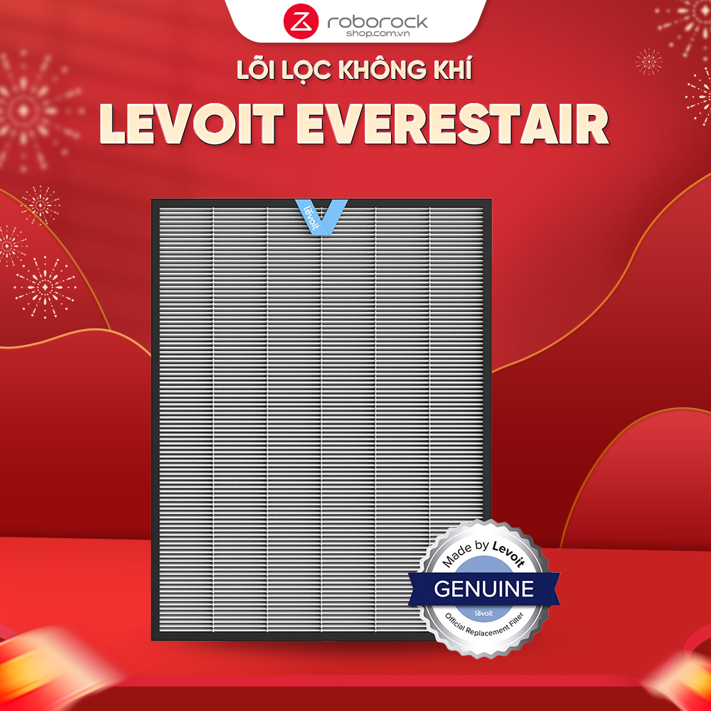 Lõi Lọc Không Khí Chính Hãng Cho Máy Lọc Không Khí Levoit EverestAir | Lọc Bụi Mịn – Khử Mùi – Lõi HEPA – Than Hoạt Tính