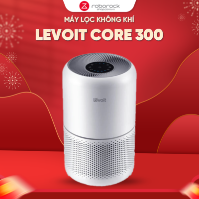 Máy Lọc Không Khí Levoit Core 300 – Lõi HEPA 3 lớp lọc bụi mịn – Hẹn giờ – Màn điều khiển – Chế độ ngủ | Bảo hành 24 Tháng