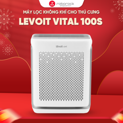 Máy Lọc Không Khí Cho Thú Cưng Levoit Vital 100S – Lọc bụi mịn – Khử mùi, hút lông – Đèn cảm biến | Bảo hành 24 Tháng