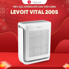 Máy Lọc Không Khí Cho Thú Cưng Levoit Vital 200S – Lọc bụi mịn – Khử mùi, hút lông – Đèn cảm biến chất lượng | Bảo hành 24 Tháng