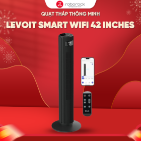 Quạt Tháp Điều Hòa Levoit Smart Wifi 42 inches | Kết nối app – Cảm biến nhiệt độ – 12 cấp gió | Bảo hành 24 Tháng