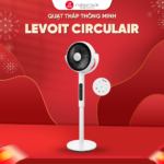 Quạt Tuần Hoàn Không Khí Levoit CirculAir 22.9cm |  Cảm biến nhiệt độ- 12 cấp gió – Mát đến 30m – Xoay đa hướng | Bảo hành 24 Tháng