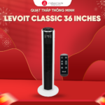 Quạt Tháp Điều Hòa Thông Minh Levoit Classic 36 inches | Có remote điều khiển – Cảm biến nhiệt độ – 12 cấp gió | Bảo hành 24 Tháng