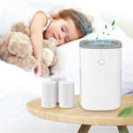 Bộ 12 bông nén thấm hút tinh dầu Aroma Levoit | Sử dụng máy Core mini & LV-H128