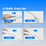 Bộ Bàn Chải Vệ Sinh Máy Dọn Phân CATLINK | Hàng chính hãng