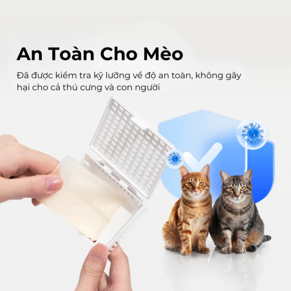 Bộ Khử Mùi Hôi C70 Cho Máy Dọn Phân Mèo CATLINK | Khử mùi Amoniac – Mùi phân | Hàng chính hãng