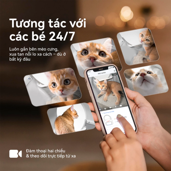 Máy Dọn Phân Cho Mèo Tự động CATLINK Pro Ultra | Khử mùi hiệu quả – Kết nối app – Cảm biến an toàn – Bảo Hành 12 Tháng