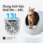 Máy Dọn Phân Cho Mèo Tự động CATLINK Pro Ultra | Khử mùi hiệu quả – Kết nối app – Cảm biến an toàn – Bảo Hành 12 Tháng