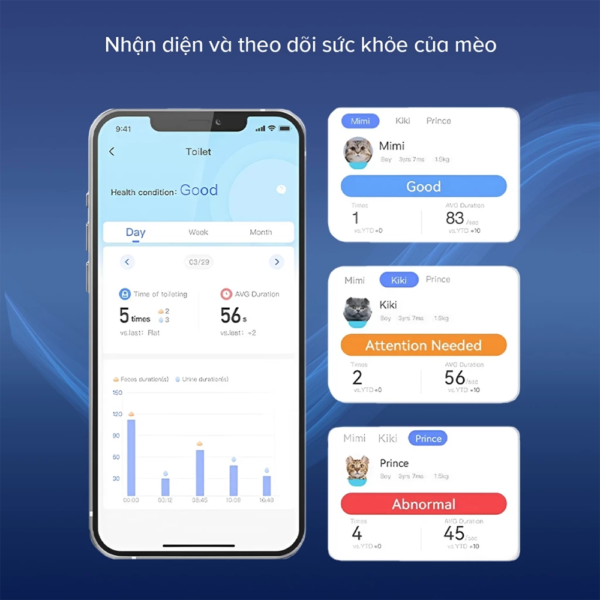 Máy Dọn Phân Cho Mèo Tự động CatLink Pro X Luxury | Khử mùi – Kết nối app – Cảm biến an toàn – Bảo Hành 12 Tháng