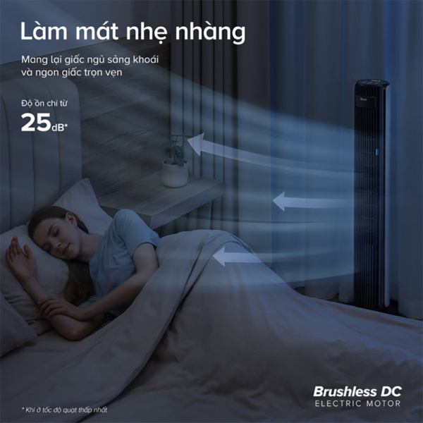 Quạt Tháp Điều Hòa Thông Minh Levoit Classic 42 inches | Có remote điều khiển – Cảm biến nhiệt độ | Bảo hành 24 Tháng