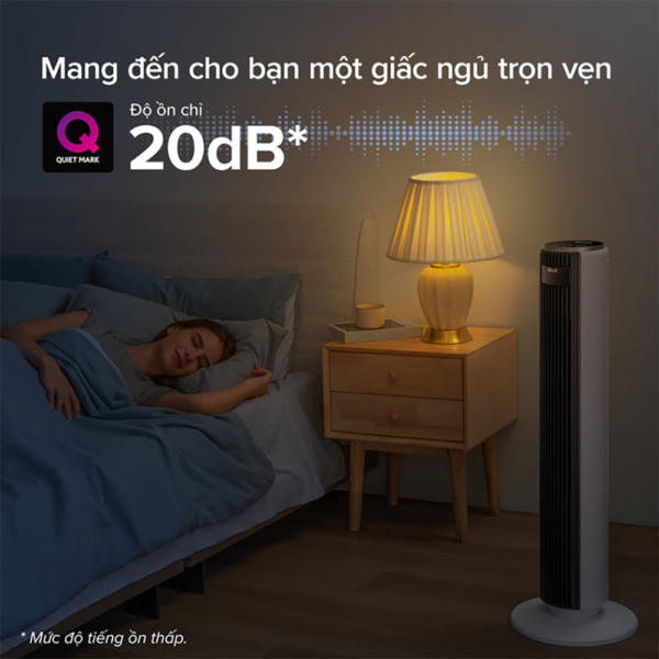 Quạt Tháp Điều Hòa Thông Minh Levoit Classic 36 inches | Có remote điều khiển – Cảm biến nhiệt độ – 12 cấp gió | Bảo hành 24 Tháng