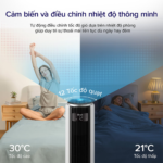 Quạt Tháp Điều Hòa Thông Minh Levoit Classic 36 inches | Có remote điều khiển – Cảm biến nhiệt độ – 12 cấp gió | Bảo hành 24 Tháng