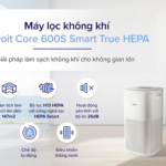 Máy Lọc Không Khí Levoit Core 600S – Lọc bụi mịn – Đèn cảm biến chất lượng không khí – Hẹn giờ | Bảo hành 24 Tháng