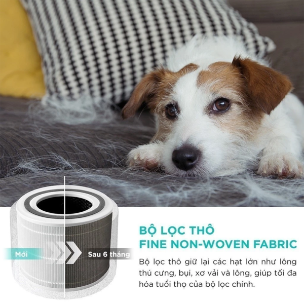 Máy Lọc Không Khí Cho Thú Cưng Levoit Core P350 – Lõi HEPA 3 lớp lọc bụi mịn – Hẹn giờ – Màn điều khiển –  Bảo hành 24 Tháng
