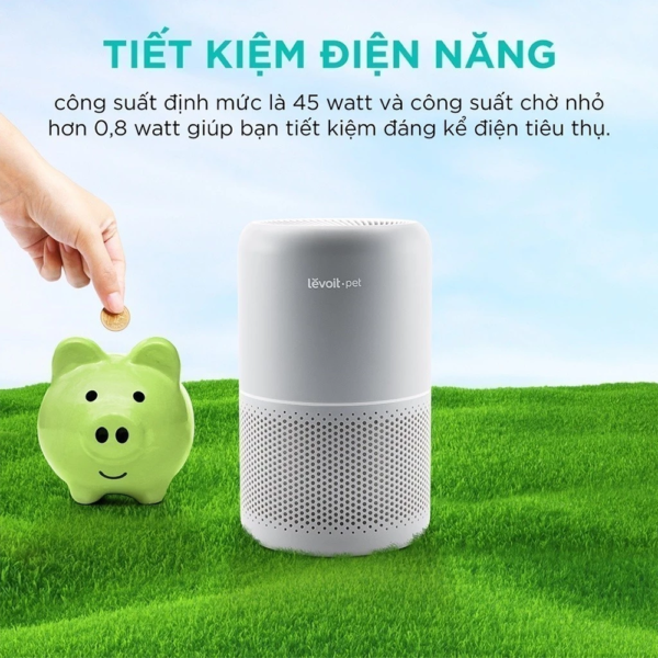 Máy Lọc Không Khí Cho Thú Cưng Levoit Core P350 – Lõi HEPA 3 lớp lọc bụi mịn – Hẹn giờ – Màn điều khiển –  Bảo hành 24 Tháng